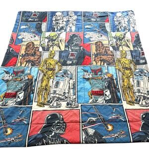 Star Wars Empire Strikes Back Comforter double sided Vadar Yoda Chewbacca